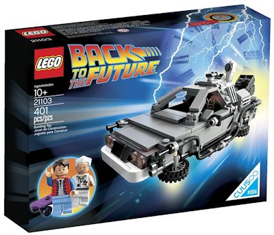 Back to the Future Lego